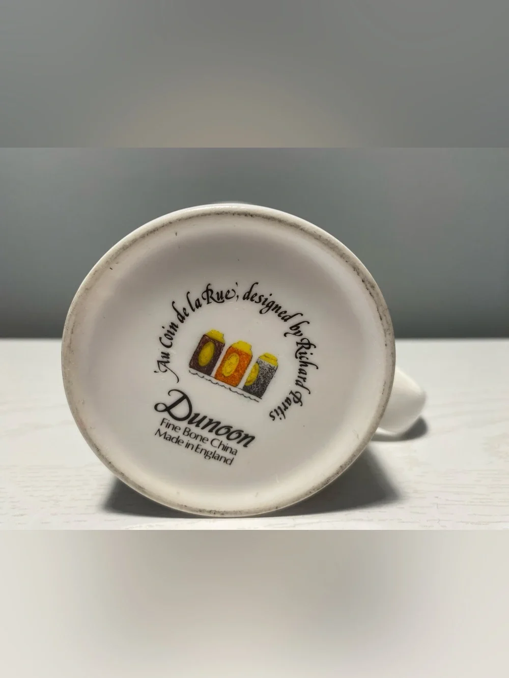 Au Coin De La Rue Richard Partis Mug Dunoon